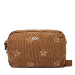 Torebka Roxy. Brązowe listonoszki Roxy, bez wzorów, bez dodatków. Za 149,99 zł.