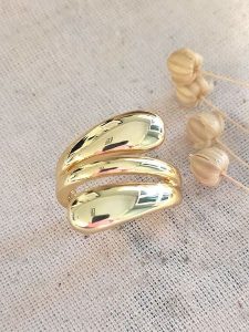 Atelier MIU Pozłacany pierścionek rozmiar: onesize. Żółte pierścionki Atelier MIU, pozłacane. Za 43,99 zł.