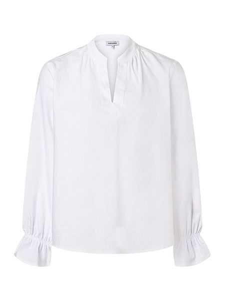 More & More Bluzka w kolorze białym rozmiar: 38. Białe bluzki More & More, bez wzorów, bez kołnierzyka, bez ramiączek. Za 162,11 zł.