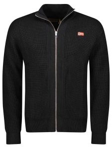 Geographical Norway Kardigan "Flexible" w kolorze czarnym rozmiar: L. Czarne kardigany Geographical Norway. Za 125,45 zł.