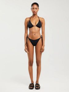 Dół od kostiumu kąpielowego czarny Bellsara 906. Czarne bikini Big Star, bez wzorów. Za 79,99 zł.