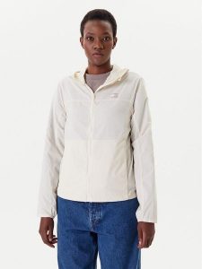 Tommy Jeans Wiatrówka DW0DW21188 Beżowy Regular Fit. Brązowe kurtki Tommy Jeans, l, bez wzorów, z jeansu, bez kaptura. Za 299,99 zł.