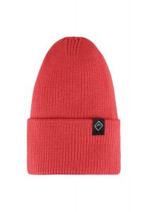 Zimowa czapka beanie H-CHILLI. Brązowe czapki Volcano, bez wzorów, z dzianiny, klasyczne. Za 69,99 zł.