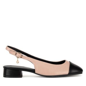 Baleriny Lasocki. Brązowe balerinki Lasocki, bez wzorów, bez obcasa, bez zapięcia. Za 169,99 zł.