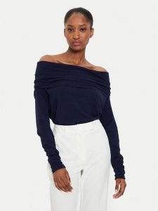 Kontatto Sweter 3M0113 Granatowy Regular Fit. Niebieskie swetry klasyczne Kontatto, m, z syntetyku, bez kołnierzyka. Za 209,99 zł.