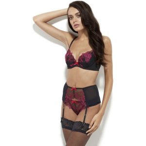 Gossard - Pas do pończoch VIP Passion Flower Suspender. Rajstopy i pończochy marki Gossard. W wyprzedaży za 69,90 zł.