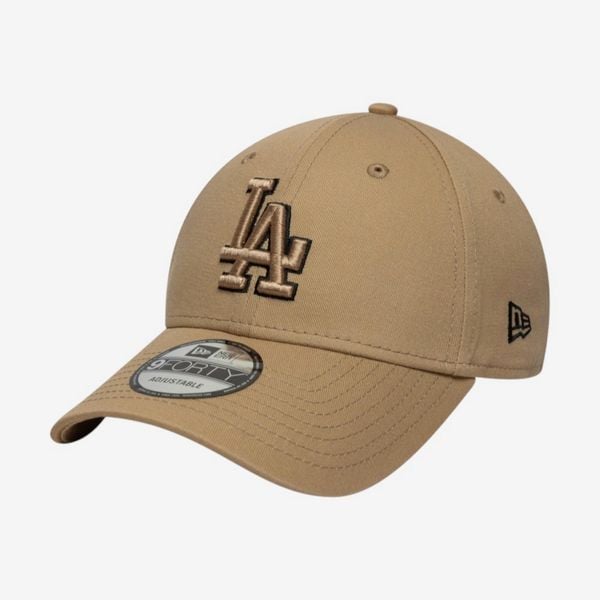 Czapka baseballówka z daszkiem New Era Los Angeles Dodgers. Czapki New Era, bez wzorów, z bawełny, sportowe. Za 119,99 zł.