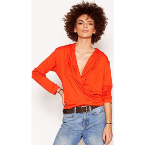 Bluza "Padme" w kolorze pomarańczowym. Brązowe bluzy marki Risk made in Warsaw. W wyprzedaży za 204,95 zł.