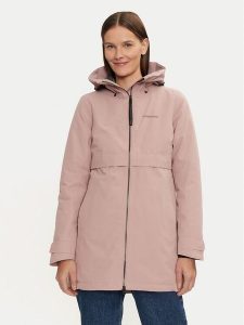 Didriksons Parka Helle 504301 Różowy Regular Fit. Czerwone kurtki Didriksons, bez wzorów, z syntetyku, bez kaptura. Za 599,99 zł.