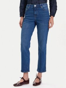 Vero Moda Jeansy Amara 10333585 Niebieski Straight Fit. Niebieskie jeansy Vero Moda, bez wzorów, z bawełny. Za 179,99 zł.