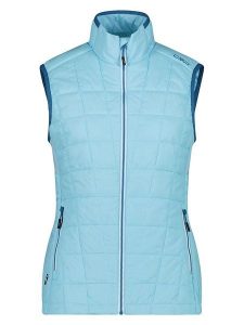 Cmp Kamizelka pikowana w kolorze błękitnym rozmiar: 42. Niebieskie kamizelki CMP, s, bez wzorów, z materiału, bez kołnierzyka, bez ramiączek, bez kaptura. Za 244,95 zł.