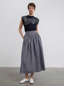 BGN Spódnica w kolorze antracytowym rozmiar: 36. Czarne spódnice BGN, na imprezę, bez wzorów, maxi. Za 109,00 zł.