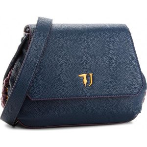 Torebka TRUSSARDI JEANS - Lavanda 75B00450 U280. Niebieskie torebki klasyczne marki Trussardi Jeans, z jeansu. W wyprzedaży za 419,00 zł.