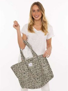 Zwillingsherz Shopper bag w kolorze szarym - 43 x 33 cm rozmiar: onesize. Szare shopper bag Zwillingsherz, bez wzorów, z materiału, na ramię, bez dodatków. Za 60,99 zł.