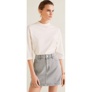 Mango - Spódnica Grey. Spódnice marki Mango. Za 119,90 zł.