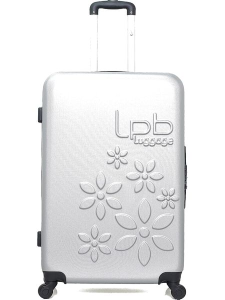 Les P´tites Bombes Walizka "Eleonor" w kolorze srebrnym - 47 x 75 x 29 cm rozmiar: onesize. Szare walizki bez wzorów, z materiału. Za 260,99 zł.