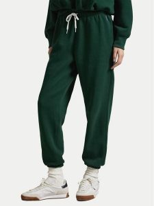 Polo Ralph Lauren Spodnie dresowe 211971700005 Zielony Tapered Fit. Zielone spodnie dresowe Polo Ralph Lauren, xxs, bez wzorów, z bawełny. Za 429,99 zł.