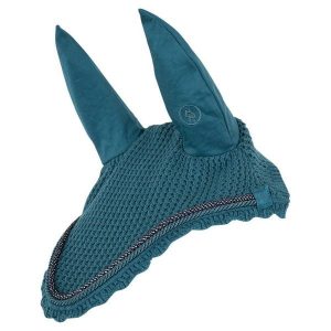 Krótka czapka dla konia BR Equitation Event. Niebieskie czapki BR, bez wzorów, eleganckie. Za 149,00 zł.