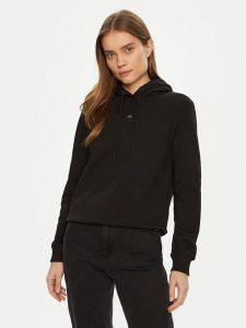 Calvin Klein Jeans Bluza J20J225085 Czarny Regular Fit. Czarne bluzy Calvin Klein Jeans, l, bez wzorów, z bawełny, bez kaptura. Za 229,99 zł.