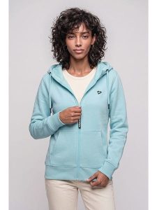 Alife and kickin Bluza w kolorze błękitnym rozmiar: S. Niebieskie bluzy Alife and Kickin, s, bez wzorów, z kapturem. Za 154,95 zł.