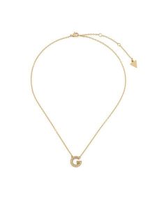 Guess Naszyjnik JUBN05 441JW Złoty. Żółte naszyjniki Guess, metalowe. Za 239,99 zł.