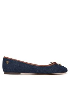 LAUREN RALPH LAUREN Baleriny Jayna 802P04386001 Granatowy. Niebieskie balerinki Lauren Ralph Lauren, bez wzorów, z materiału, bez obcasa, bez zapięcia. Za 475,99 zł.