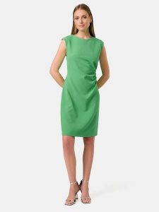 Gerry Weber Sukienka w kolorze zielonym rozmiar: 40. Zielone sukienki Gerry Weber, bez wzorów, bez kołnierzyka, bez ramiączek, mini. Za 176,08 zł.