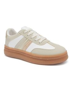 Sixth Sens Sneakersy w kolorze beżowo-białym rozmiar: 38. Białe trampki Sixth Sens, bez wzorów, bez zapięcia. Za 118,56 zł.