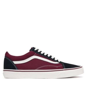 Tenisówki Vans. Czerwone trampki Vans, bez wzorów, bez zapięcia. Za 369,99 zł.