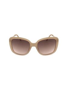 Guess Damskie okulary przeciwsłoneczne w kolorze beżowym rozmiar: 55. Brązowe okulary przeciwsłoneczne Guess. Za 209,95 zł.