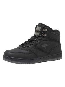 Kangaroos Sneakersy "K-Watch Bliz" w kolorze czarnym rozmiar: 40. Czarne trampki KangaROOS, bez wzorów, z materiału, za kostkę, bez zapięcia. Za 187,96 zł.