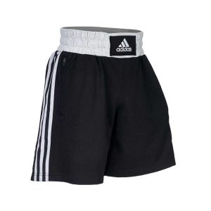 Krótkie spodenki do boksu treningowego adidas. Czarne szorty ADIDAS, bez wzorów, sportowe. Za 239,00 zł.