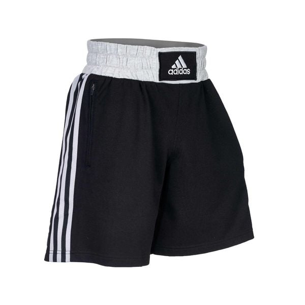 Krótkie spodenki do boksu treningowego adidas. Czarne szorty ADIDAS, bez wzorów, sportowe. Za 274,50 zł.