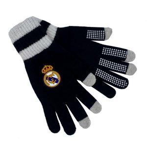 Real Madryt rękawiczki zimowe RM5GU2 czarne. Czarne rękawiczki REAL MADRID, na zimę, bez wzorów. Za 99,00 zł.