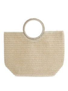 BLE Torebka w kolorze beżowym - 40 x 33 x 10 cm rozmiar: onesize. Brązowe torebki klasyczne BLE, bez wzorów, z materiału, bez dodatków. Za 71,89 zł.