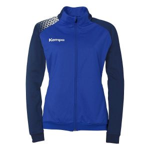 Damska bluza dresowa Kempa Ambition 28 Poly. Niebieskie bluzy Kempa, bez wzorów, z dresówki, bez kaptura. Za 212,50 zł.