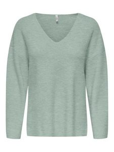 ONLY Sweter w kolorze miętowym rozmiar: XL. Zielone swetry oversize ONLY, xl, bez wzorów, ze splotem, bez ramiączek. Za 92,21 zł.