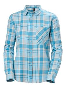 Helly Hansen Koszula "Lokka" w kolorze błękitnym rozmiar: L. Niebieskie koszule Helly Hansen, l, bez wzorów, z bawełny, bez kołnierzyka, bez ramiączek. Za 166,88 zł.