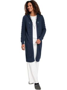 WITT WEIDEN Kardigan w kolorze granatowym rozmiar: 40. Niebieskie kardigany WITT WEIDEN, bez wzorów, ze splotem, bez ramiączek. Za 43,99 zł.