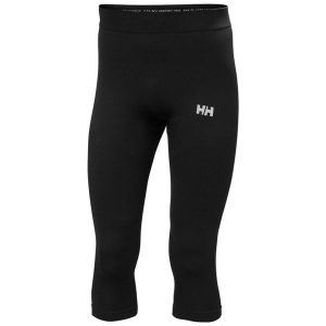 Bezszwowe spodnie narciarskie Helly Hansen H1 Pro. Czarne spodnie sportowe Helly Hansen, na zimę, bez wzorów, narciarskie. Za 390,50 zł.