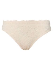 Selmark Stringi 10901 Beżowy. Brązowe stringi Selmark, bez wzorów, z syntetyku. Za 59,99 zł.