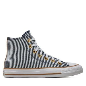 Trampki Converse. Niebieskie trampki Converse, bez wzorów, bez zapięcia. Za 229,99 zł.