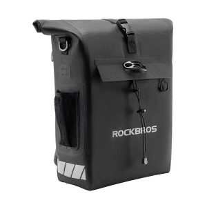 Sakwa rowerowa boczna na bagażnik plecak 2w1 Rockbros AS-131. Czarne plecaki ROCKBROS. Za 319,00 zł.