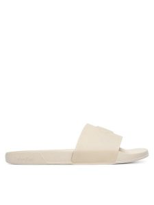 Calvin Klein Klapki Ess Slide Tpu HW0HW02959 Kremowy. Białe klapki Calvin Klein, bez wzorów, z syntetyku, bez obcasa. Za 189,99 zł.