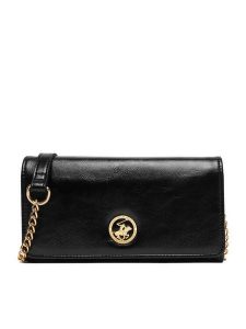 Beverly Hills Polo Club Portfel CEO-BHPC-W1-001-SS26 Czarny. Czarne portfele Beverly Hills Polo Club, bez wzorów, z materiału. Za 99,99 zł.