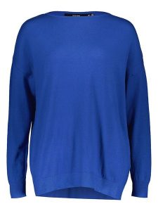 Vero Moda Sweter w kolorze niebieskim rozmiar: S. Niebieskie swetry oversize Vero Moda, s, bez wzorów, z wiskozy, bez ramiączek. Za 74,99 zł.