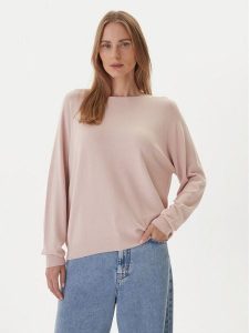 Kontatto Sweter 3M0820C Różowy Regular Fit. Czerwone swetry klasyczne Kontatto, m, z syntetyku, bez kołnierzyka. Za 259,99 zł.