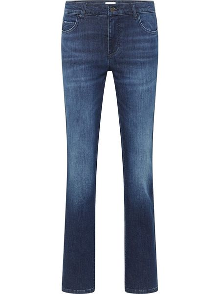 Mustang Dżinsy - Regular fit - w kolorze granatowym rozmiar: W26/L32. Niebieskie jeansy Mustang, z aplikacjami. Za 156,98 zł.