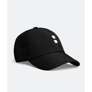 Czapka Unisex Play. Czarne czapki NORDICDOTS, bez wzorów, sportowe. Za 128,00 zł.