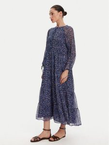 Pepe Jeans Sukienka codzienna Ariana PL953631 Niebieski Regular Fit. Niebieskie kombinezony Pepe Jeans, xl, bez wzorów, z jeansu, bez kołnierzyka, bez ramiączek. Za 359,99 zł.
